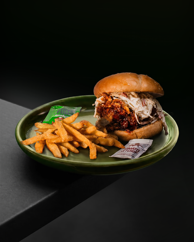Korean Krunch Burger